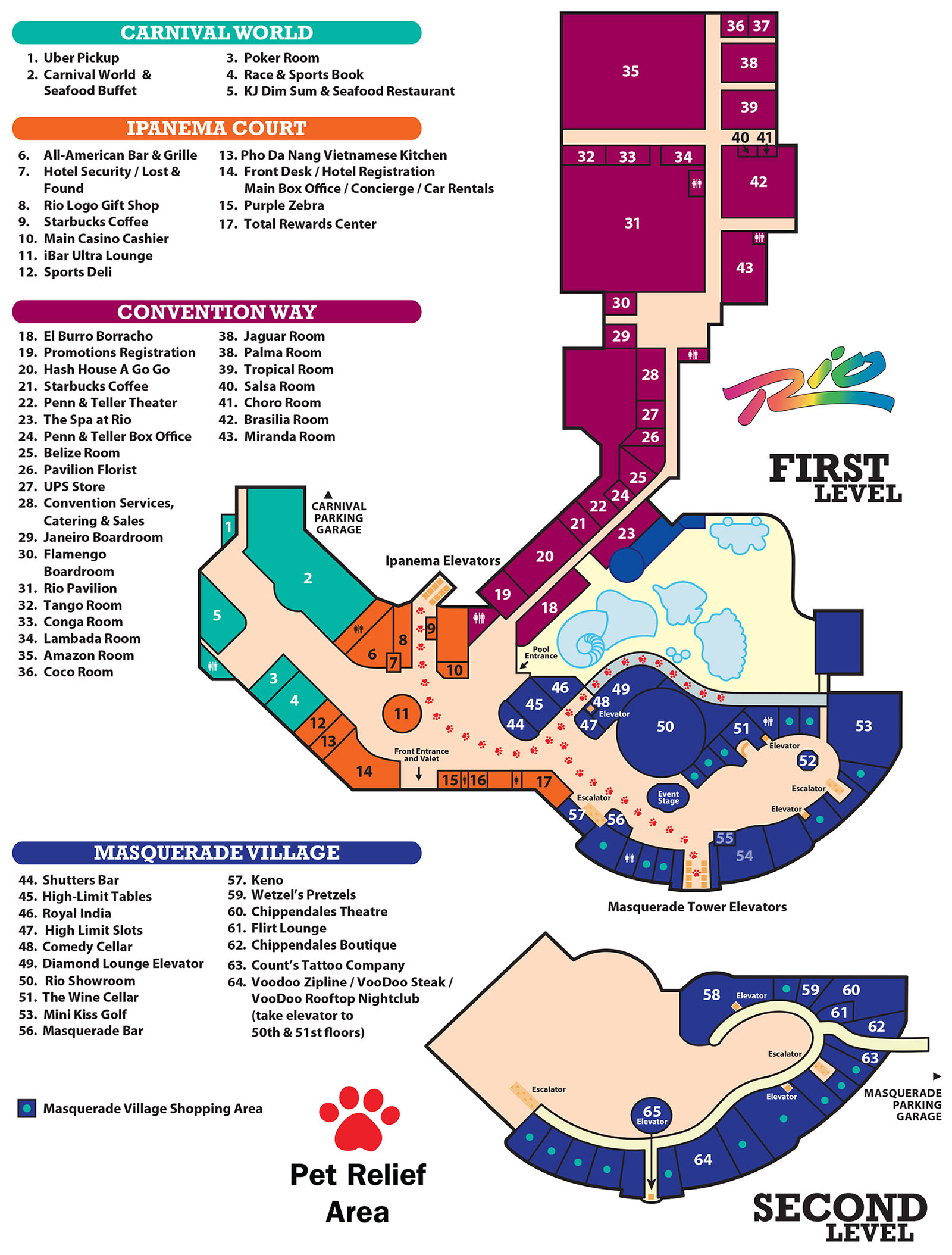 WWIN 2020 Las Vegas | Rio Convention Center floor plan | WWIN 2020 | Womenswear In Nevada (CANCELED)